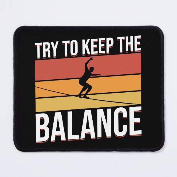 Item preview, Slacklining Balance designed and sold by DamnGoodDesign.