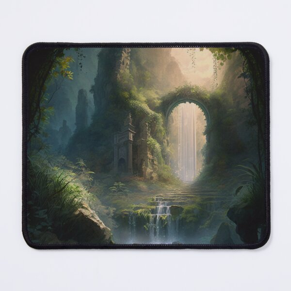 Item preview, 37 - Sacred Pools Waterfalls Inner Earth Ethereal designed and sold by StarbuckLight.