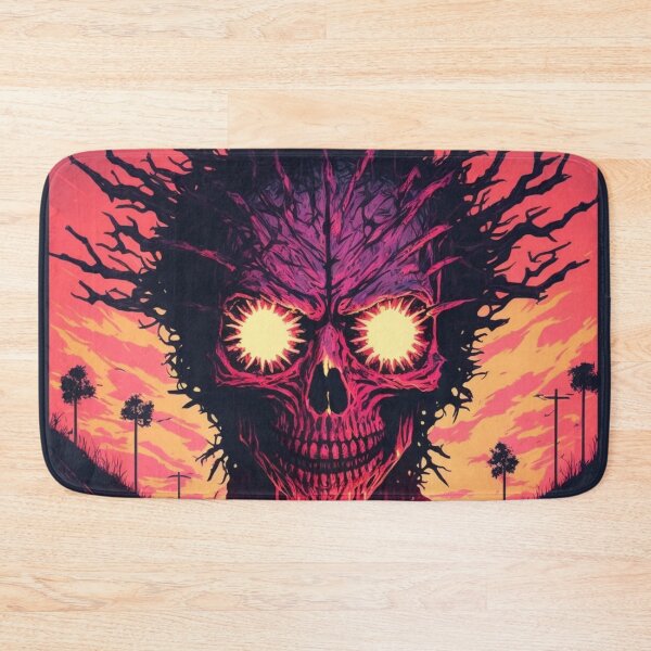 Item preview, Ghoul Walking Towards Synthwave Sun Lord designed and sold by Nightarcade.