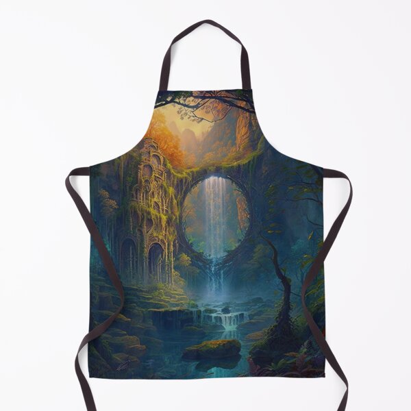 Item preview, 38 - Sacred Pools Waterfalls Inner Earth Ethereal designed and sold by StarbuckLight.