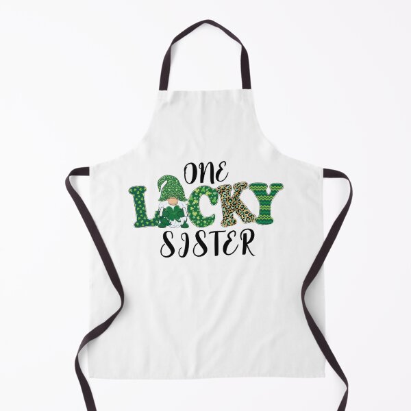 Item preview, ONE LUCKY SISTER - St patricks day quote for sisters designed and sold by KatisDesign.