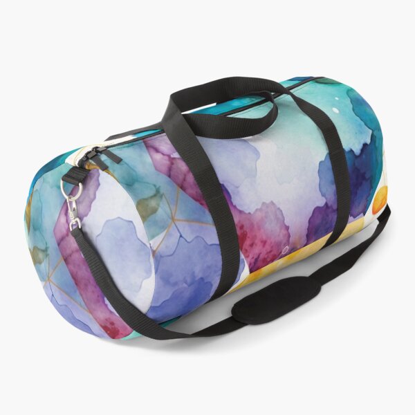 Item preview, Abstract Meadow. Vivid Colors. Watercolor Geometric and Floral Surface Art. designed and sold by LotusBlanc.