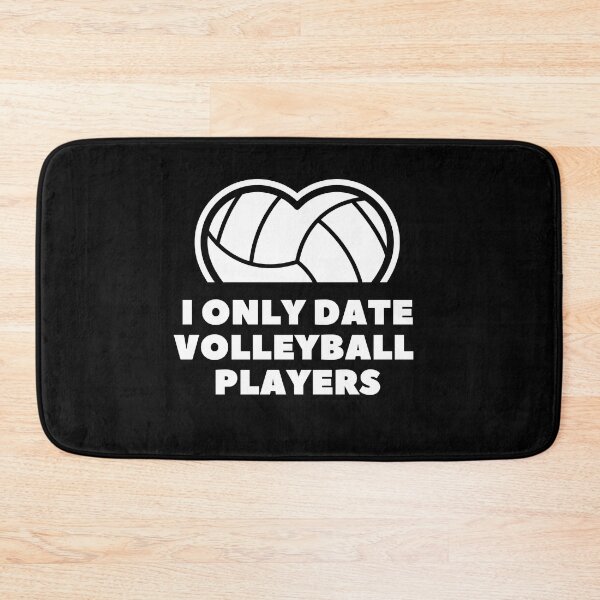 Item preview, i only date volleyball players funny Valentine saying designed and sold by lang-popart.
