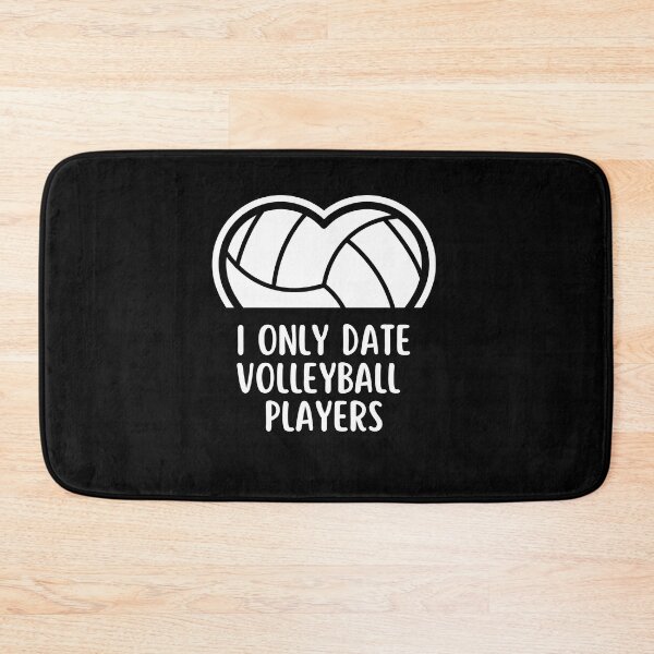 Item preview, i only date volleyball players funny Valentine saying designed and sold by lang-popart.