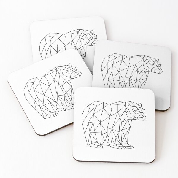 Item preview, Origami Geometric Bear designed and sold by shaldesign.