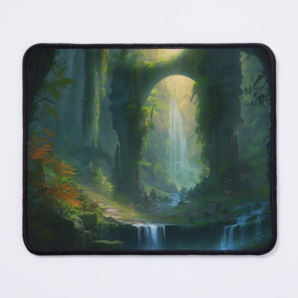 Item preview, 40 - Sacred Pools Waterfalls Inner Earth Ethereal designed and sold by StarbuckLight.