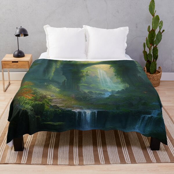 Item preview, 40 - Sacred Pools Waterfalls Inner Earth Ethereal designed and sold by StarbuckLight.