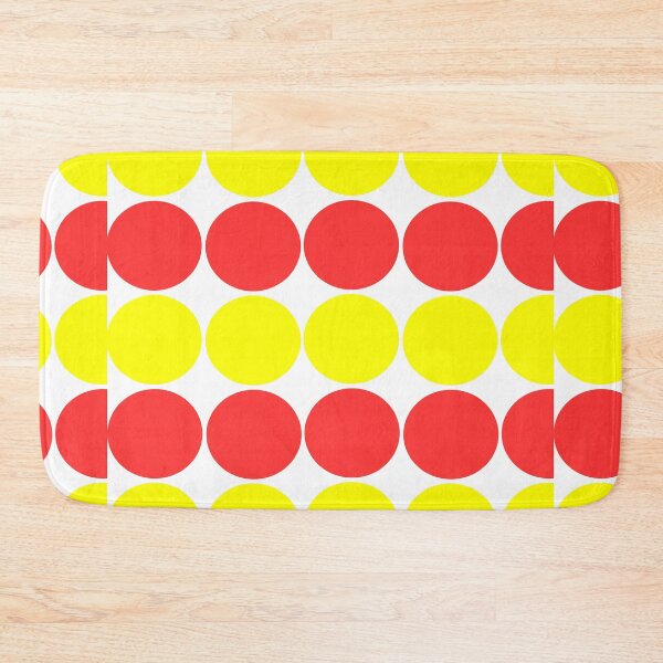 Item preview, Yellow Red Polka Dot Pattern designed and sold by Nisha Prabhu.