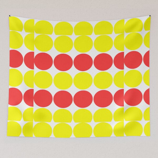 Item preview, Yellow Red Polka Dot Pattern designed and sold by Nisha Prabhu.