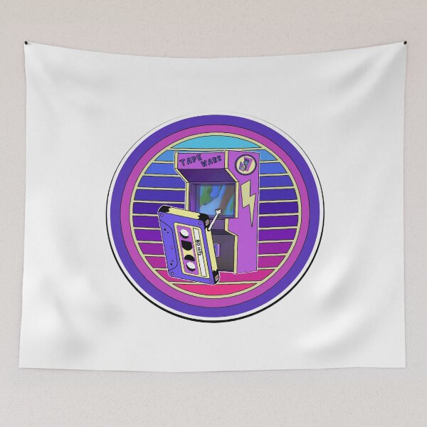 Item preview, Cassette Tape Playing At The Arcade designed and sold by GarnersDesigns.