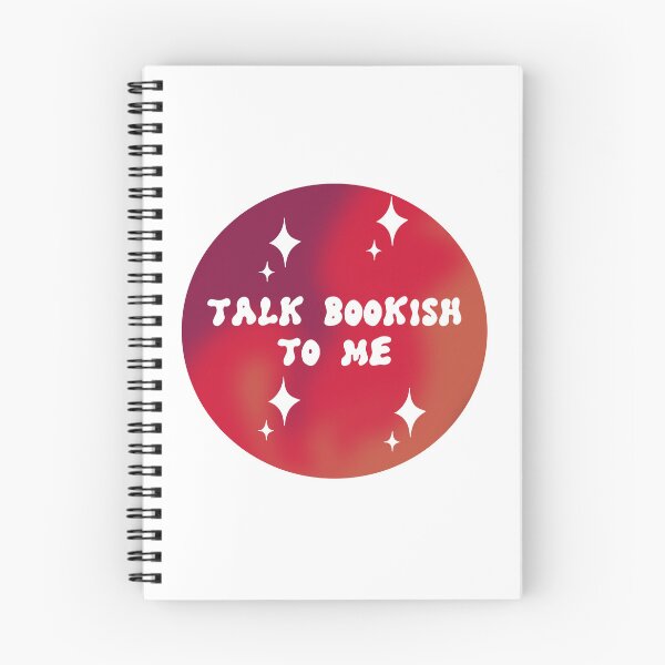 Item preview, Talk Bookish To Me Red designed and sold by TeakettleBooks.