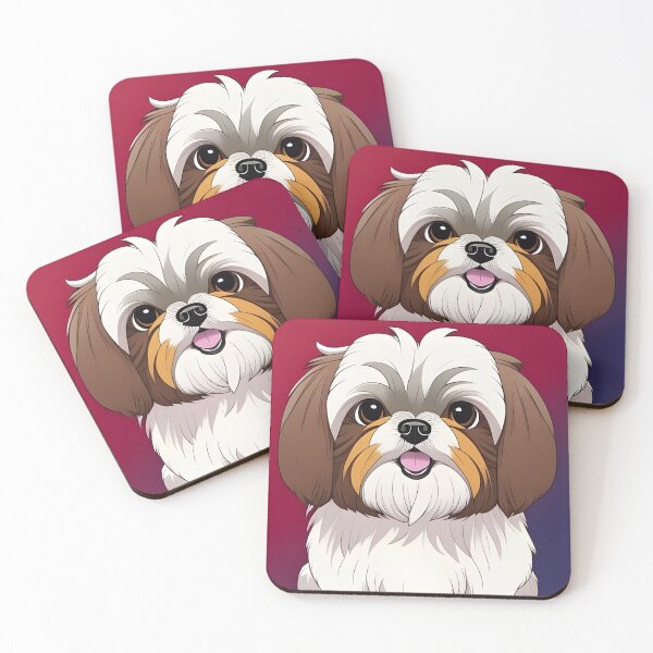 Item preview, Cute Shih Tzu Puppy, cartoon drawing, Ai Generated Art  designed and sold by ACC .