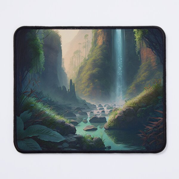 Item preview, 41 - Sacred Pools Waterfalls Inner Earth Ethereal designed and sold by StarbuckLight.