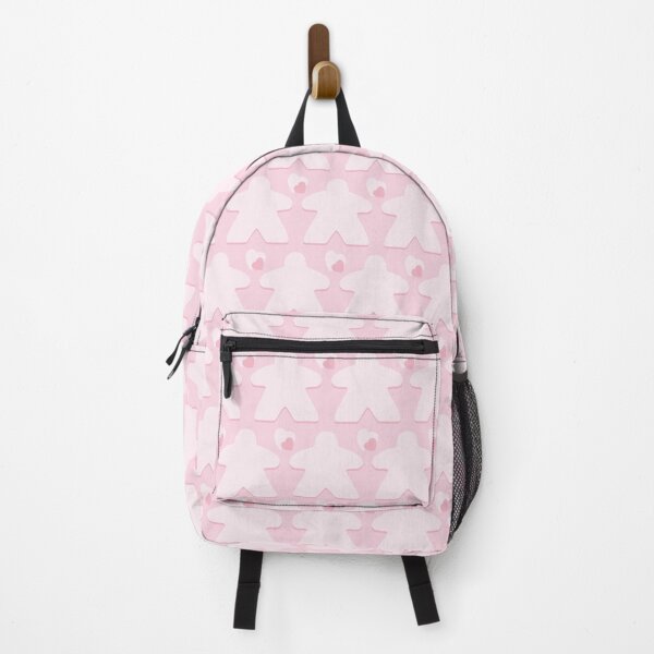 Item preview, Pink Heart Board Game Meeple Love Valentine Pattern designed and sold by BeamGeeks.