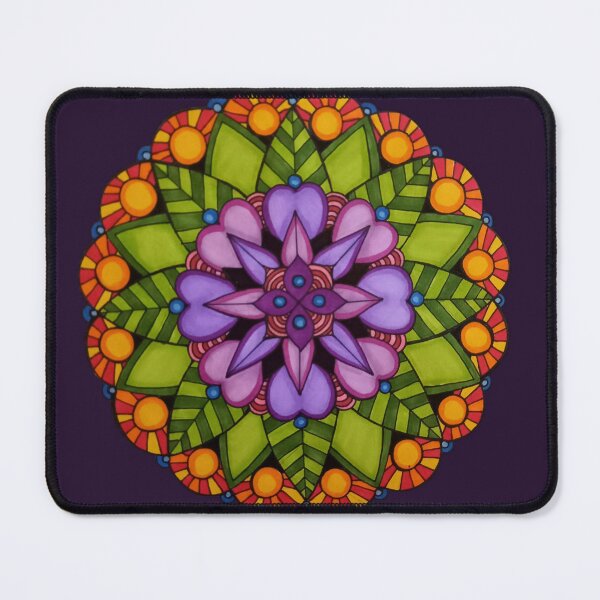 Item preview, Sunrise Dew Mandala  designed and sold by AmeUmiShop.