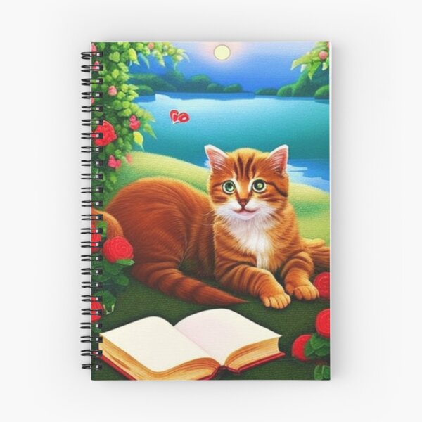 Item preview, Kittie in a beautiful setting designed and sold by IviBlack.