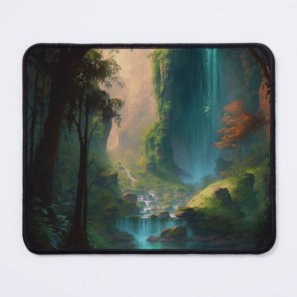 Item preview, 42 - Sacred Pools Waterfalls Inner Earth Ethereal designed and sold by StarbuckLight.