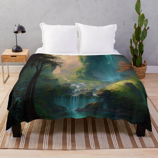 Item preview, 42 - Sacred Pools Waterfalls Inner Earth Ethereal designed and sold by StarbuckLight.