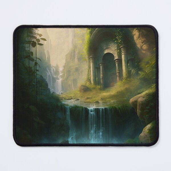 Item preview, 43 - Sacred Pools Waterfalls Inner Earth Ethereal designed and sold by StarbuckLight.
