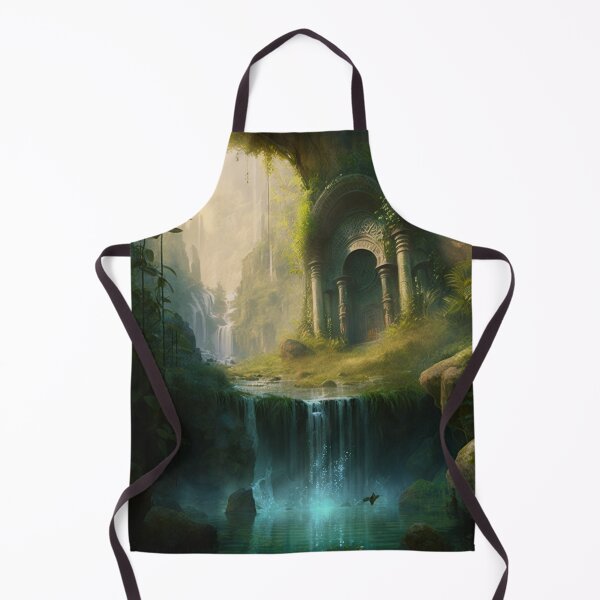 Item preview, 43 - Sacred Pools Waterfalls Inner Earth Ethereal designed and sold by StarbuckLight.