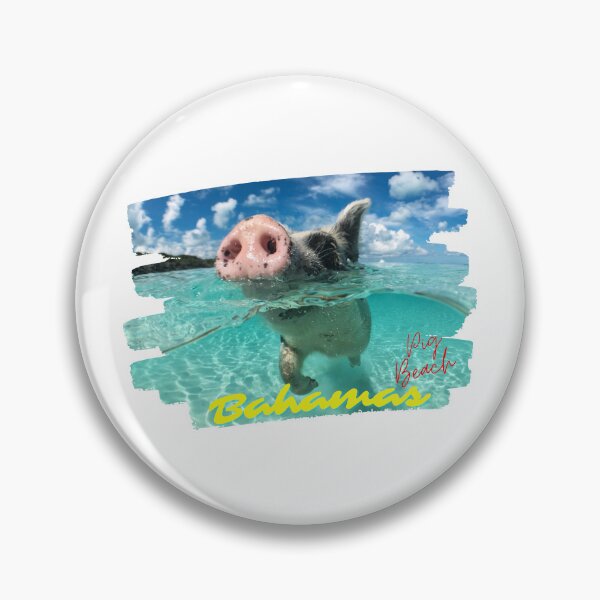 Item preview, Bahamas Pig Beach Decal designed and sold by Dekal.
