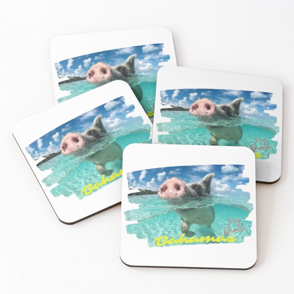Item preview, Bahamas Pig Beach Decal designed and sold by Dekal.