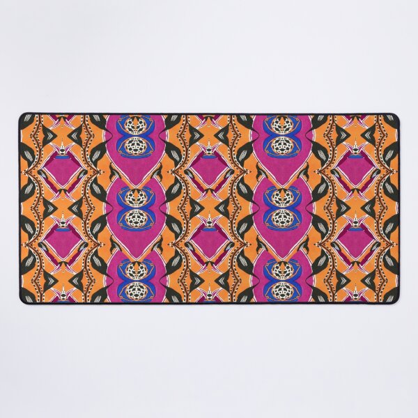 Item preview, Retro Suzane Style Pink and yellow seamless pattern designed and sold by MarjanShop.