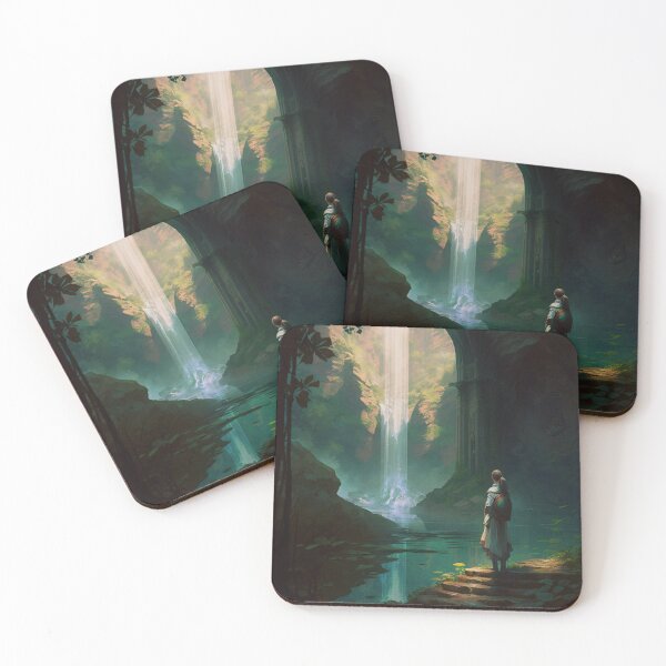 Item preview, 45 - Sacred Pools Waterfalls Inner Earth Ethereal designed and sold by StarbuckLight.