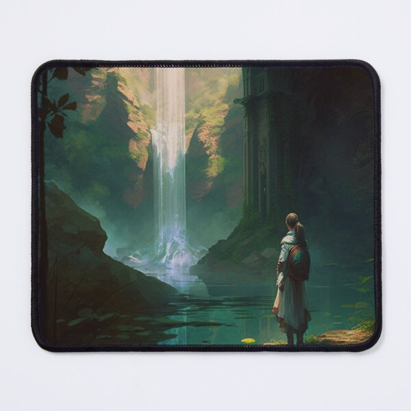 Item preview, 45 - Sacred Pools Waterfalls Inner Earth Ethereal designed and sold by StarbuckLight.