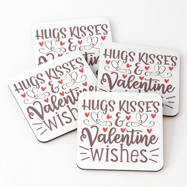 Item preview, Hugs Kisses & Valentine Wishes designed and sold by potchidesigns.