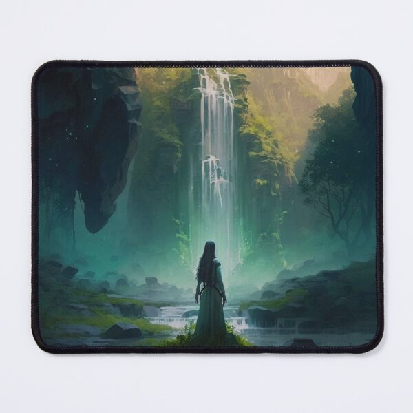 Item preview, 46 - Sacred Pools Waterfalls Inner Earth Ethereal designed and sold by StarbuckLight.