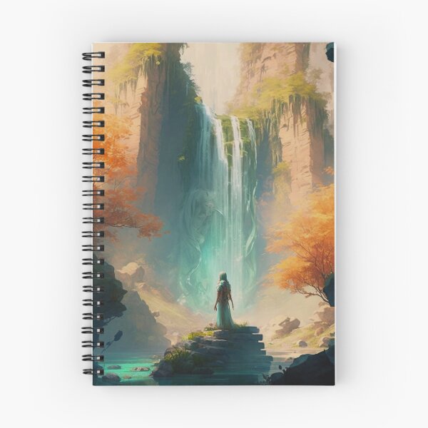Item preview, 47 - Sacred Pools Waterfalls Inner Earth Ethereal designed and sold by StarbuckLight.
