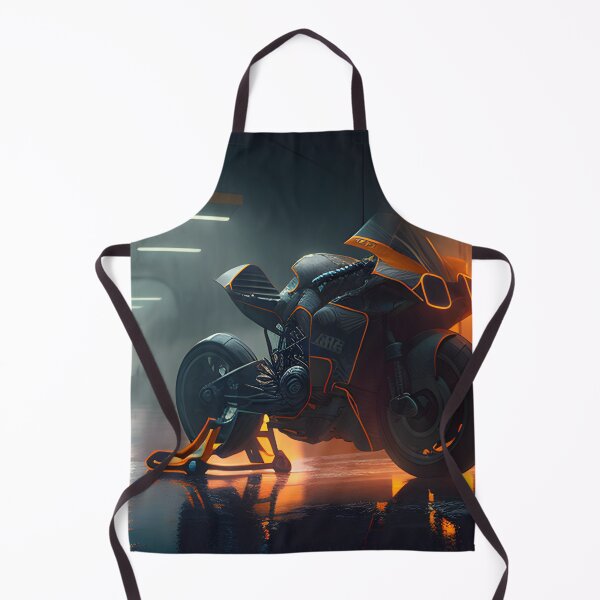Item preview, Futuristic Cyberpunk Neon Colorful Superbike designed and sold by beluxe.