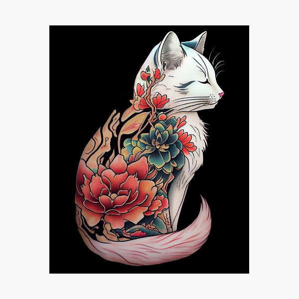 Tatouage patte de chat  Tatouages d'empreintes de pattes - Tatouage  Classique