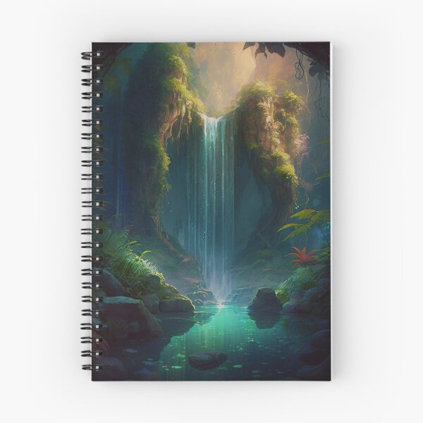 Item preview, 48 - Sacred Pools Waterfalls Inner Earth Ethereal designed and sold by StarbuckLight.