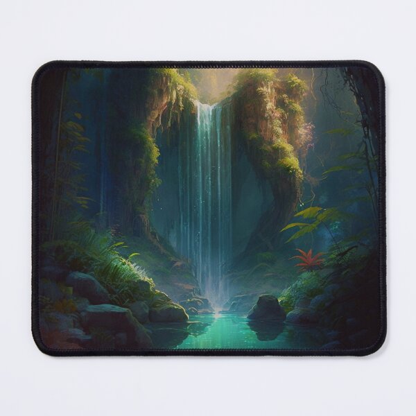 Item preview, 48 - Sacred Pools Waterfalls Inner Earth Ethereal designed and sold by StarbuckLight.