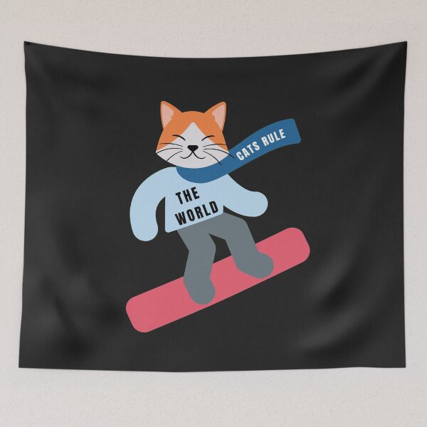 Item preview, Cats rule the world designed and sold by GasconyPassion.