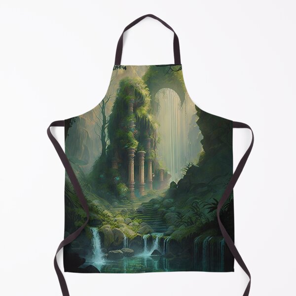 Item preview, 49 - Sacred Pools Waterfalls Inner Earth Ethereal designed and sold by StarbuckLight.