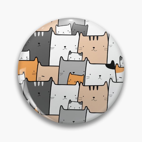 Item preview, Cat Cartoon Pattern designed and sold by ZestyFruit.