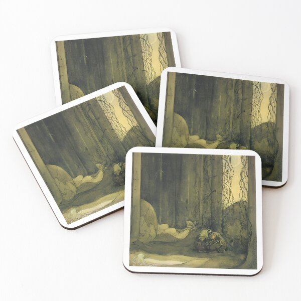 Item preview,  John Bauer  When she woke up again she was lying on the moss in the forest designed and sold by TeeARTHY.