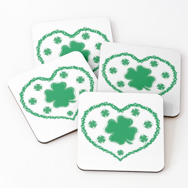 Item preview, Heart Irish Clover  designed and sold by Xatutik.art.