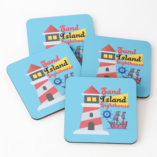 Item preview, Sand Island Lighthouse designed and sold by IdeasForFreedom.