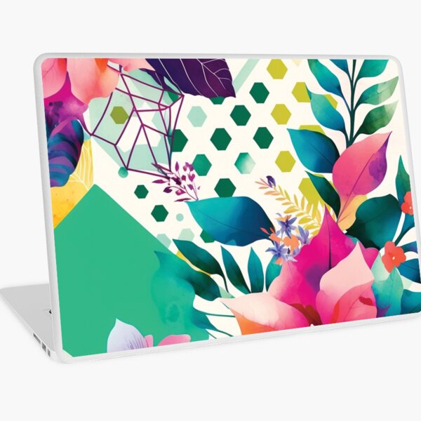 Item preview, Abstract Colorful Geometric and Floral Surface Art designed and sold by LotusBlanc.
