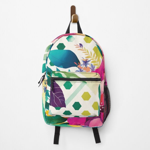 Item preview, Abstract Colorful Geometric and Floral Surface Art designed and sold by LotusBlanc.