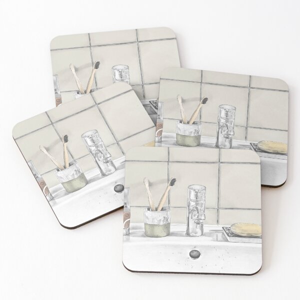 Item preview, Brush Your Teeth, Wash Your Hands designed and sold by LucySchmidtArt.