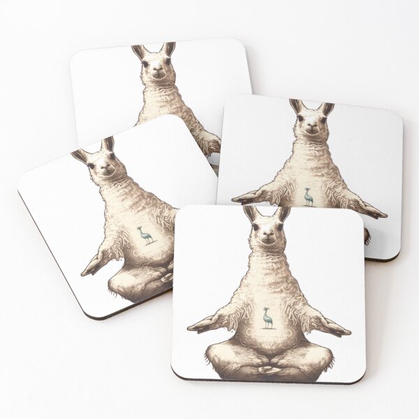 Item preview, Llama Yoga Meditation designed and sold by Denzel002.