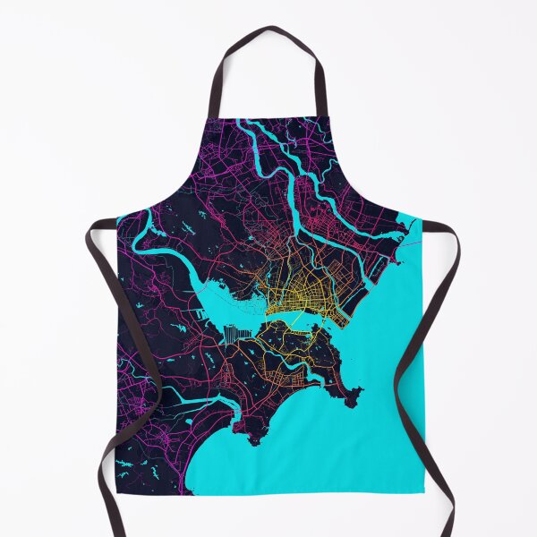 Item preview, Shantou City Map of Guangdong, China - Neon designed and sold by deMAP.