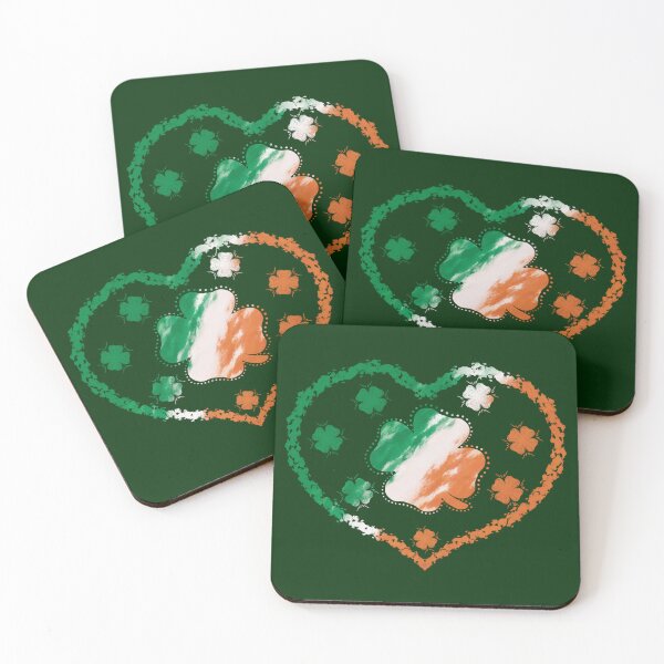 Item preview, Heart Irish Clover  designed and sold by Xatutik.art.