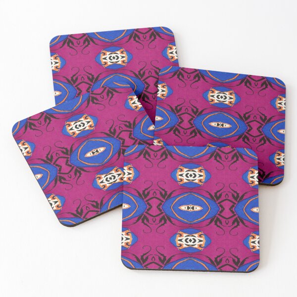 Item preview, Iznik Vibrant Colour Pattern designed and sold by MarjanShop.