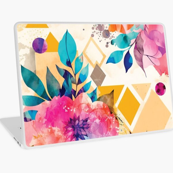 Item preview, Abstract Colorful Geometric and Floral Surface Art designed and sold by LotusBlanc.